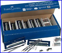Faber-Castell Goldfaber Sketching Pencil Set School Pack, Set of 144