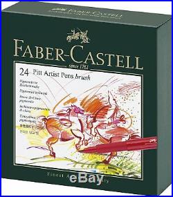 Faber Castell India Ink Pitt Brush Artists Pen Gift Box Set of 12 / 24 / 48 / 60