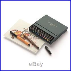 Faber-Castell PITT Artist Pen Brush Studio Box 12, 24, 48 Colours Drawing