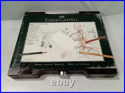 Faber-Castell PITT Monochrome Wooden Box with Accessories 112971