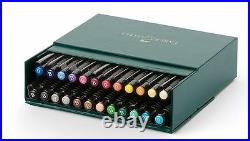 Faber Castell Pitt Artist Brush Tip Pens 24 Colour Box Set Colored Pencil 167147