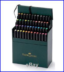Faber Castell Pitt Artist Brush Tip Pens 48 Colour Color Box Set 167148