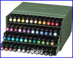 Faber-Castell Pitt Artist Pen Brush India ink pen, studio box of 48 167192
