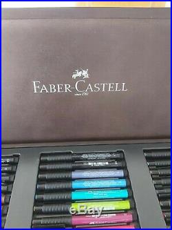 Faber-Castell Pitt India Ink Pens in Wenge Box Pack of 90