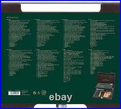 Faber Castell Pitt Monochrome Wooden Case Accessories Gift