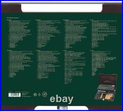 Faber Castell Pitt Monochrome Wooden Case Accessories Gift