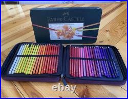 Faber Castell Polychromos 120 Count Colour Colored Pencils 9201 Germany WithCase