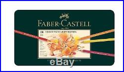 Faber Castell Polychromos 120 Pencils in Metal Box NEW Sealed FREE SHIP from EU