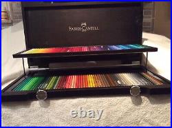 Faber-Castell Polychromos 120 Piece Art Pencil Set In Wooden Box