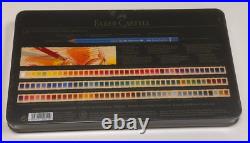 Faber-Castell Polychromos 120 pc coloring Pencil Colouring Metal Tin Set Germany