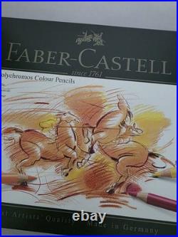 Faber-Castell Polychromos Colored Pencil Set 120-Pc, Premium Quality MINT