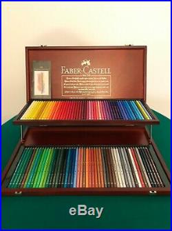 Faber Castell Polychromos Matite 100 Colori Color Pencils 100 In Wood Box Legno