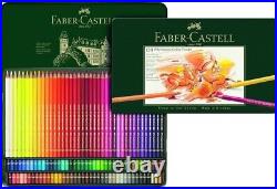 Faber-Castell Polychromos colored pencil set 120 colors in a can from JAPAN