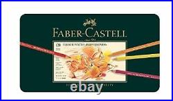 Farber Castel polychromos colored pencil set 120 colors canned 110011 NEW