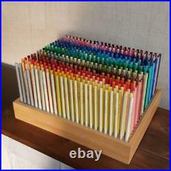 Felissimo 500 colored pencils with wooden box used