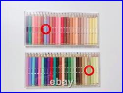 Felissimo Color Museum 25-Color Pencils Set of 7 with 185 Colors in Box