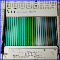 Felissimo colored pencils, unused, 25 colors x 9 boxes