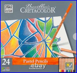 Fine Art Pastel Pencil Set, Set of 24, Multi