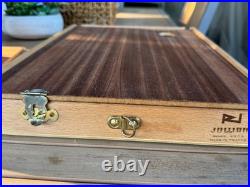 Five Authentic Jullian French artist paint boxes, made in France