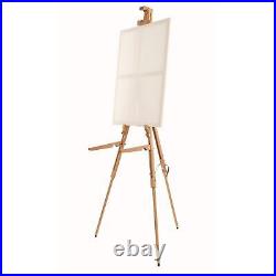 Folding Easel with Shelf Brackets (MBM-27), Brown