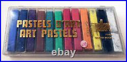 French Art Supplies CONTE A PARIS Pastel Sticks Crayons Assorted Greys, 66 Boxes