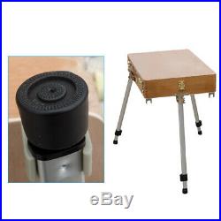 French Style Easel & Sketchbox with Storage Box, Wooden Palette, Adjustable