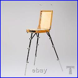 French easel, Painting easel, Artist gifts, portable easel, Pochade box 103