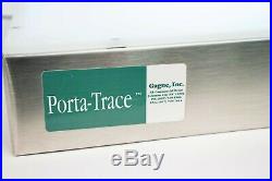 Gagne Porta-Trace 2436 Stainless Steel White 80 Light Box 120W 24x36