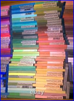 Gallery Mungyo 120 Semi Hard Pastels Wood Box PLUS Prisma Color Total of 210