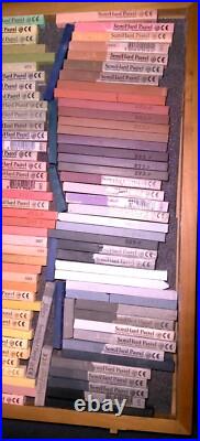 Gallery Mungyo 120 Semi Hard Pastels Wood Box PLUS Prisma Color Total of 210