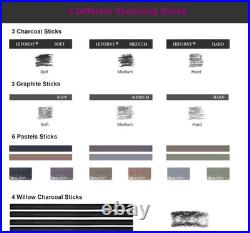 Gift-Ready 126 PCS Drawing Set with Unique Sketchbook Perfect for All Artists