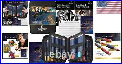 Gold Standard 72 Oil-Based Colour Pencils with Handbook & Tutorial Included