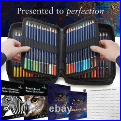 Gold Standard 72 Oil-Based Colour Pencils with Handbook & Tutorial Included Gold Standard 72 Oil-Based Colour Pencils with Handbook & Tutorial Included