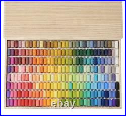 Gondola Soft Pastel 242 Color Set Premium Handmade Art Supplies Japan Wood Box