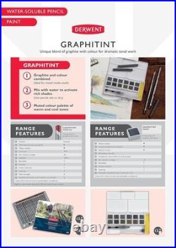 Graphitint Pencils with Earthy Tones 24-Ct