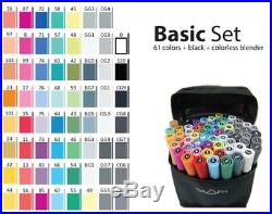 Graphmaster Graphic Marker 63 Basic Set Box Graphic Design Marker Pens