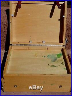Guerrilla Painter 9x12 Plein Air Painting Pochade Box with Water Color Palette