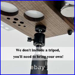 HHMKK Tabletop Easel Box with Watercolor Palette Empty, Portable Travel Easel