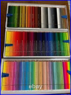 HOLBAIN Artist Colored Pencils Set of 150 Colors with Paper Box New JAPAN