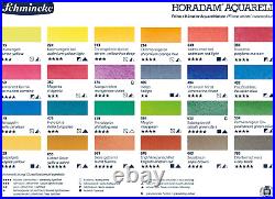 - HORADAM AQUARELL Color Box with 24 Finest Watercolors, 74424097, Black Metal B