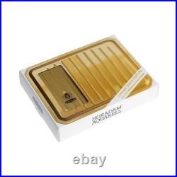 - HORADAM AQUARELL Paint Box Compact, Gold-Lacquered Metal Box with 6 Finest