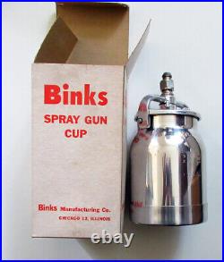 HUGE LOT 1950s Vintage Binks boxed Airbrushes plus Accessories jars cords