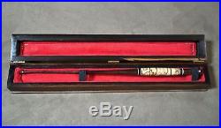 Hand Turned Dip Pen for Calligraphy & Art with Hand Made Pen Box & 1 Antique Nib