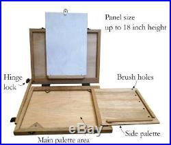 Handmade Pochade Box with Side Palette