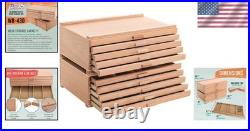 Hardwood Art Box for Brushes and Pencils