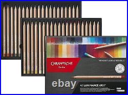 High Lightfastness 40-Piece Colored Pencil Set for Artistic Blending