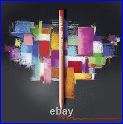 High Lightfastness 40-Piece Colored Pencil Set for Artistic Blending