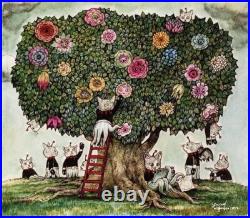 Higuchi Yukko X Holbein Collaboration Transparent Watercolor Paint. 24 Set (5mL)