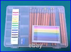 Hokusei Watercolor Pencil Set 13 Colors Starter Kit No Box, Used