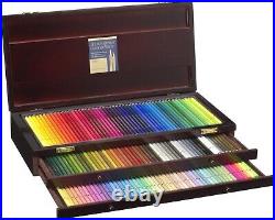 Holbain Artist Colored Pencils 150 Colors OP946 Wooden Box Set from Japan